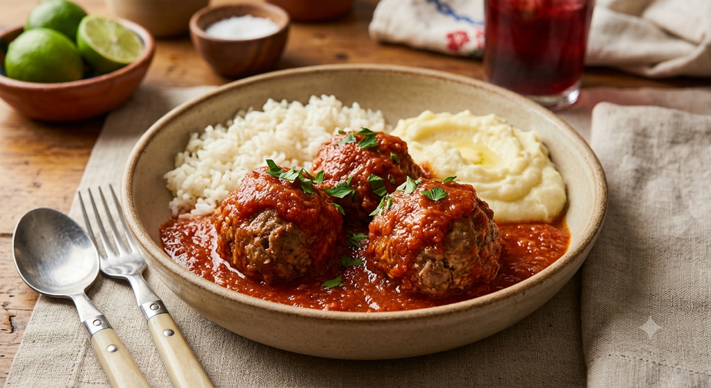 Albóndigas en Jitomate