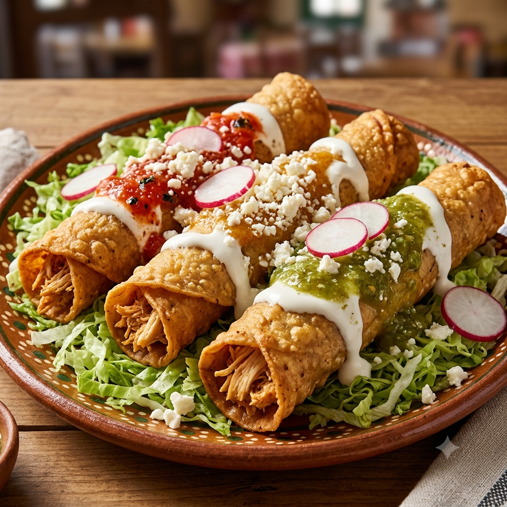 [MDS-FLAUTAS_POLLO] Flautas de Pollo