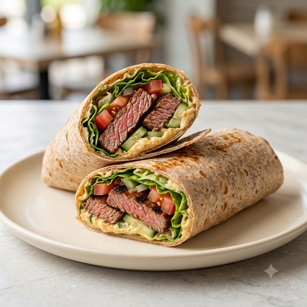 [NAT-WRAP_ARRACHERA] Wrap de Arrachera