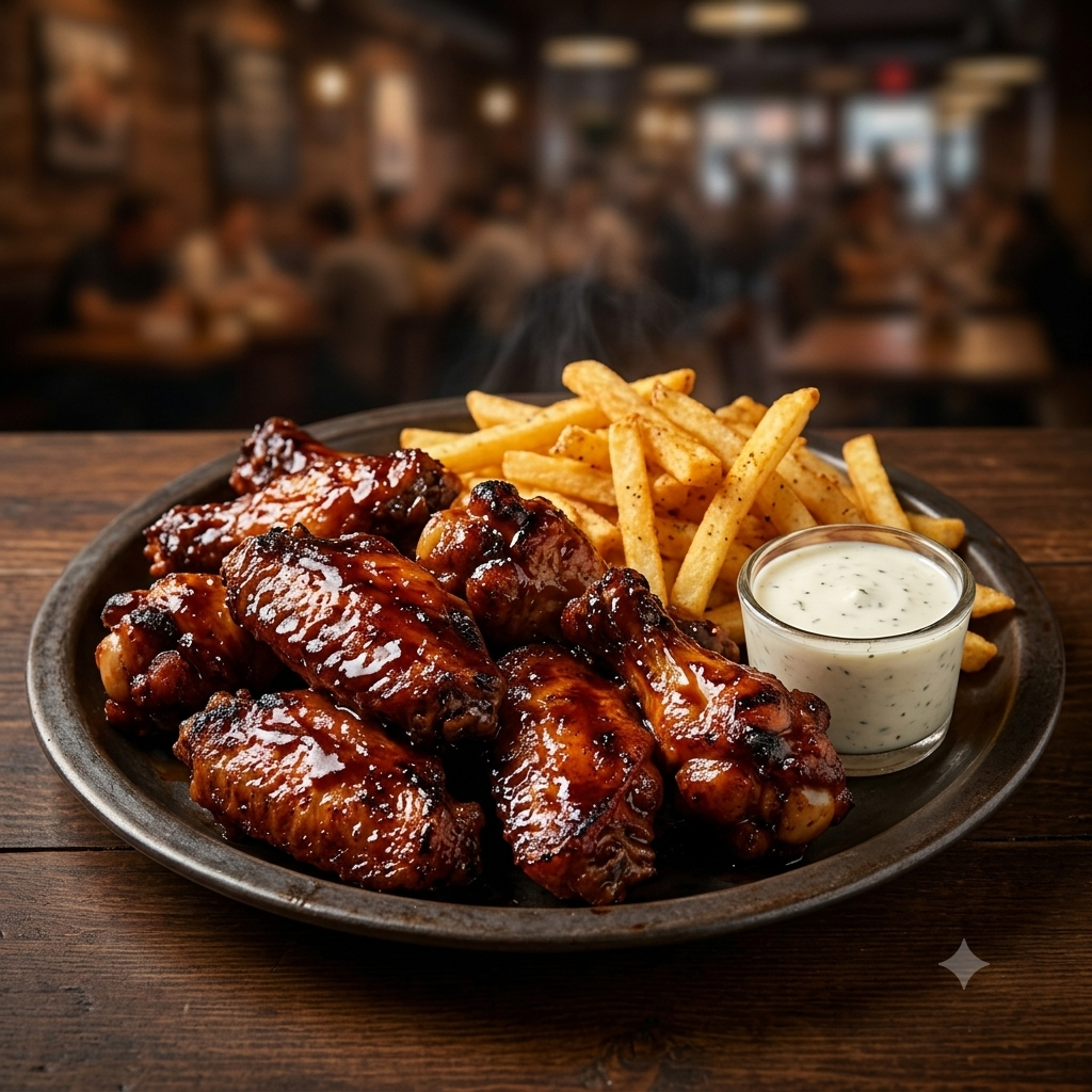 [BL-ALITAS] Alitas Buffalo o BBQ